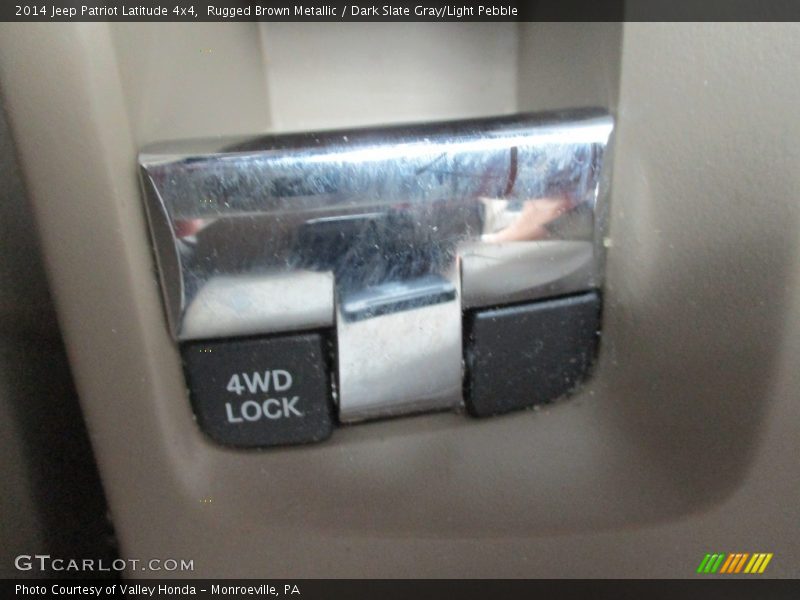 Rugged Brown Metallic / Dark Slate Gray/Light Pebble 2014 Jeep Patriot Latitude 4x4