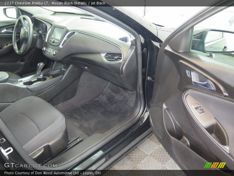 Mosaic Black Metallic / Jet Black 2017 Chevrolet Malibu LT