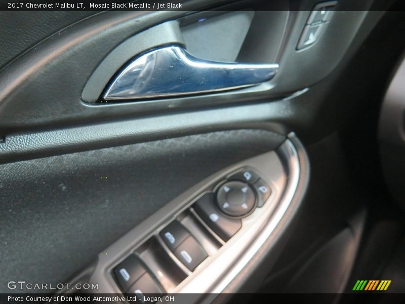 Mosaic Black Metallic / Jet Black 2017 Chevrolet Malibu LT