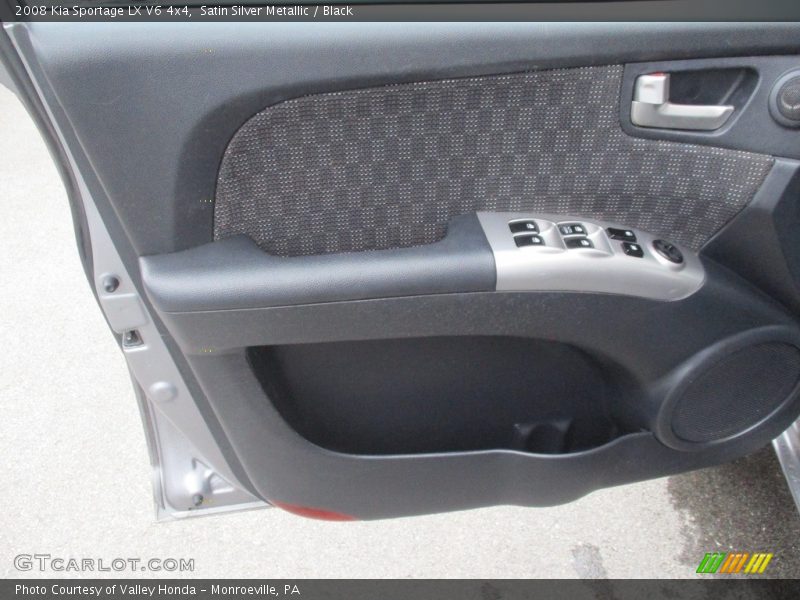 Satin Silver Metallic / Black 2008 Kia Sportage LX V6 4x4