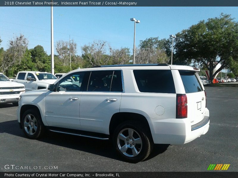 Iridescent Pearl Tricoat / Cocoa/­Mahogany 2018 Chevrolet Tahoe Premier