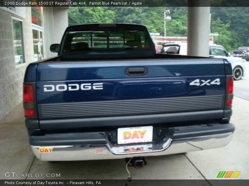 Patriot Blue Pearlcoat / Agate 2000 Dodge Ram 1500 ST Regular Cab 4x4