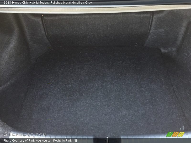 Polished Metal Metallic / Gray 2013 Honda Civic Hybrid Sedan