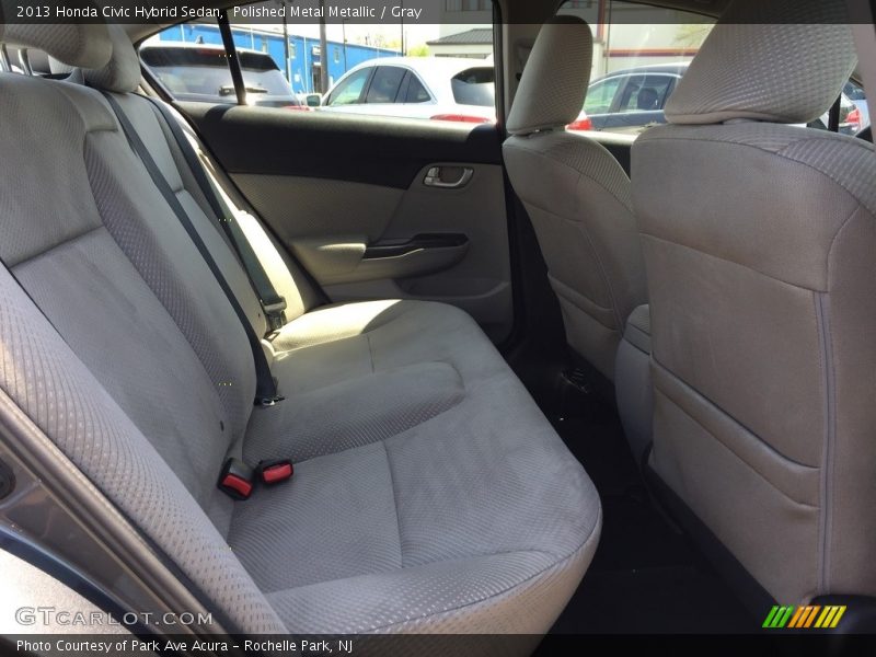 Polished Metal Metallic / Gray 2013 Honda Civic Hybrid Sedan
