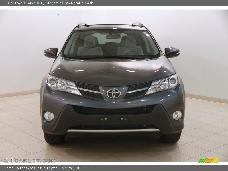 Magnetic Gray Metallic / Ash 2015 Toyota RAV4 XLE