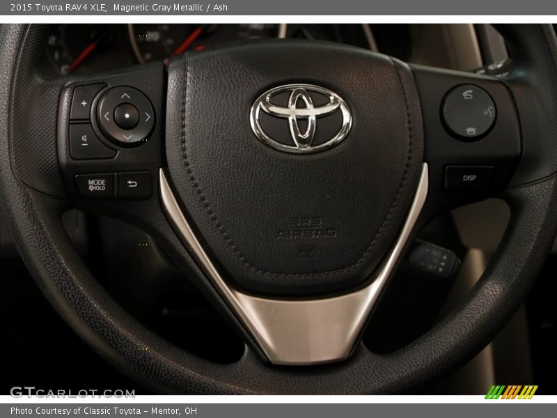 Magnetic Gray Metallic / Ash 2015 Toyota RAV4 XLE