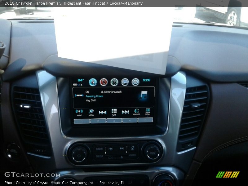 Iridescent Pearl Tricoat / Cocoa/­Mahogany 2018 Chevrolet Tahoe Premier