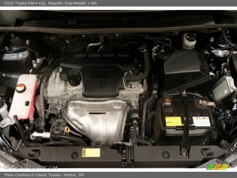 Magnetic Gray Metallic / Ash 2015 Toyota RAV4 XLE