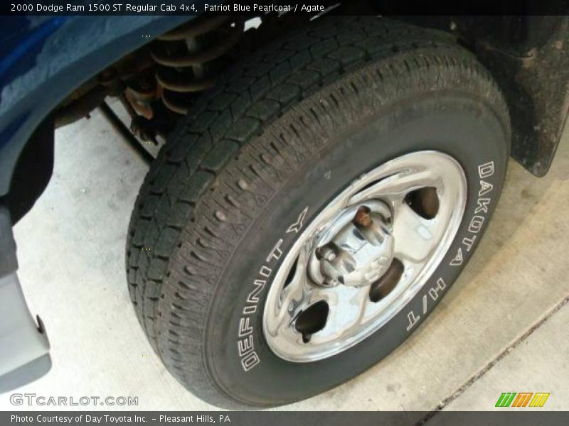 Patriot Blue Pearlcoat / Agate 2000 Dodge Ram 1500 ST Regular Cab 4x4