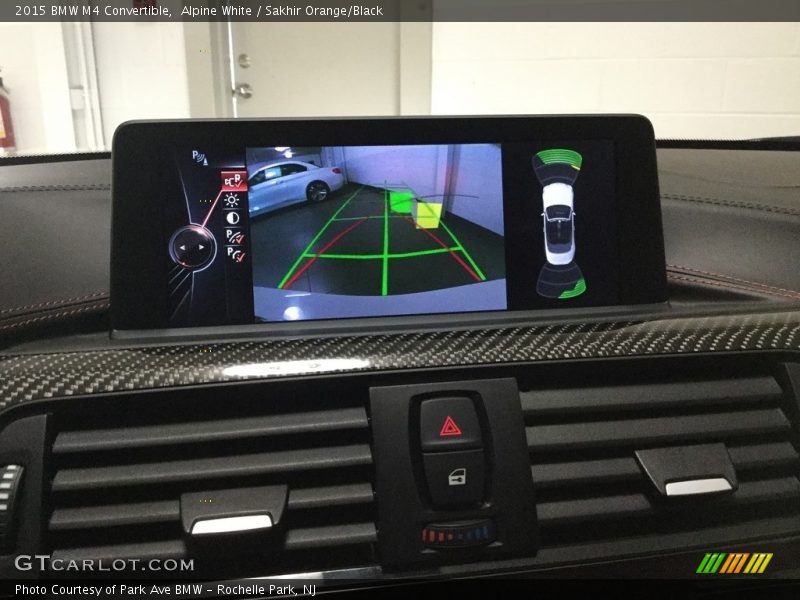 Alpine White / Sakhir Orange/Black 2015 BMW M4 Convertible