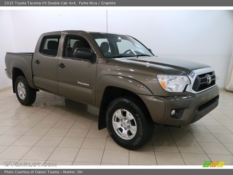 Pyrite Mica / Graphite 2015 Toyota Tacoma V6 Double Cab 4x4