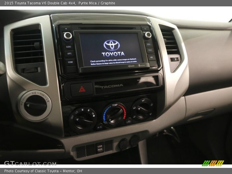 Pyrite Mica / Graphite 2015 Toyota Tacoma V6 Double Cab 4x4