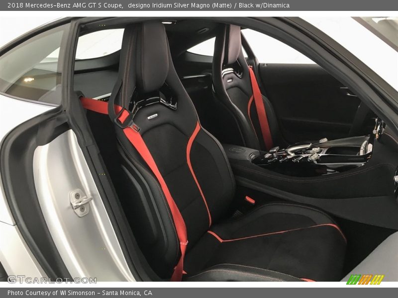 Front Seat of 2018 AMG GT S Coupe