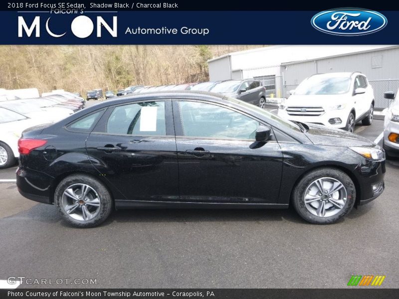 Shadow Black / Charcoal Black 2018 Ford Focus SE Sedan