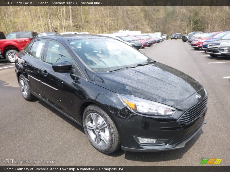 Shadow Black / Charcoal Black 2018 Ford Focus SE Sedan
