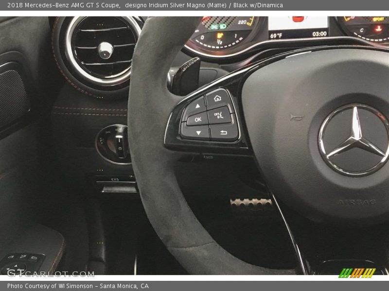  2018 AMG GT S Coupe Steering Wheel