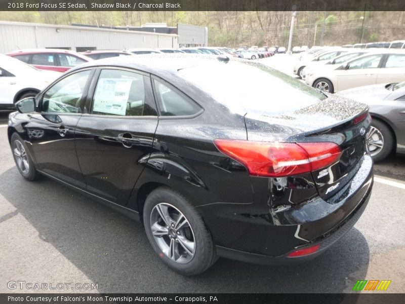 Shadow Black / Charcoal Black 2018 Ford Focus SE Sedan