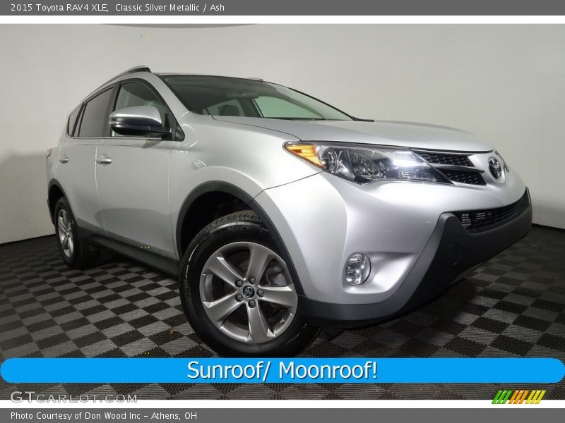 Classic Silver Metallic / Ash 2015 Toyota RAV4 XLE