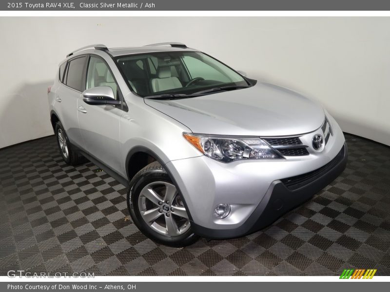 Classic Silver Metallic / Ash 2015 Toyota RAV4 XLE