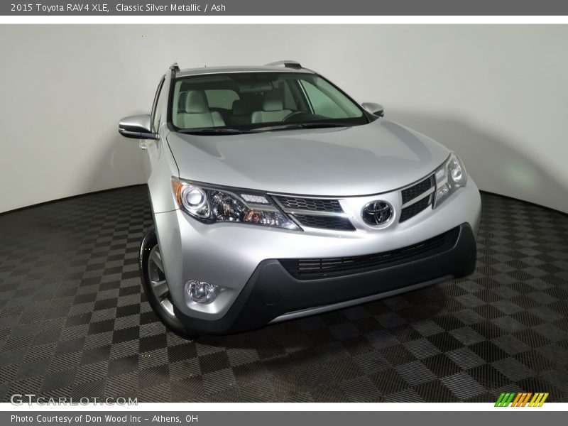 Classic Silver Metallic / Ash 2015 Toyota RAV4 XLE