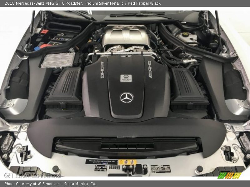  2018 AMG GT C Roadster Engine - 4.0 Liter AMG Twin-Turbocharged DOHC 32-Valve VVT V8