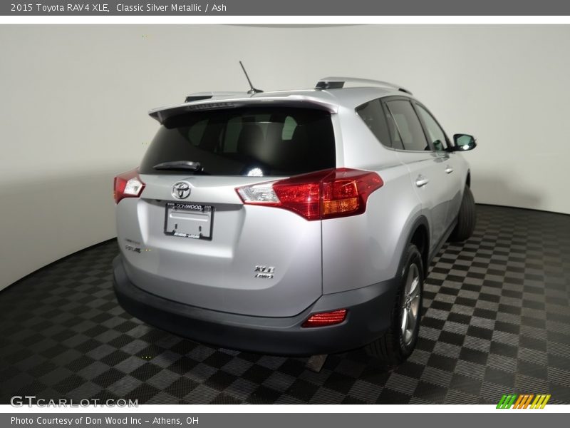 Classic Silver Metallic / Ash 2015 Toyota RAV4 XLE