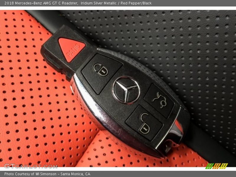 Keys of 2018 AMG GT C Roadster