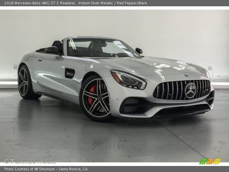 Front 3/4 View of 2018 AMG GT C Roadster