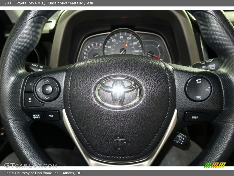 Classic Silver Metallic / Ash 2015 Toyota RAV4 XLE