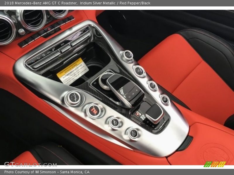 Controls of 2018 AMG GT C Roadster