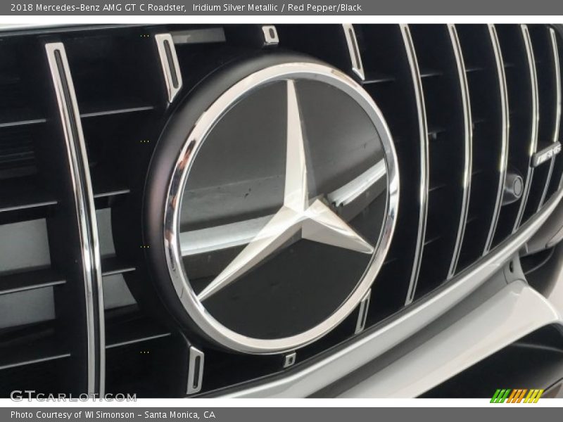 Iridium Silver Metallic / Red Pepper/Black 2018 Mercedes-Benz AMG GT C Roadster