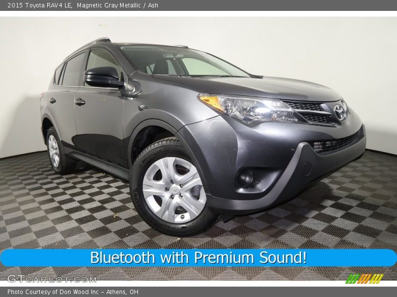 Magnetic Gray Metallic / Ash 2015 Toyota RAV4 LE