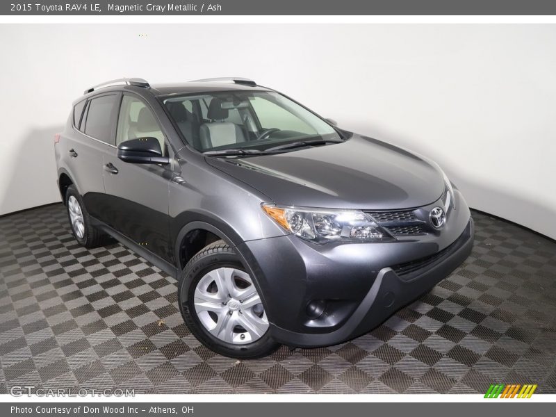 Magnetic Gray Metallic / Ash 2015 Toyota RAV4 LE