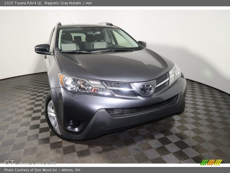 Magnetic Gray Metallic / Ash 2015 Toyota RAV4 LE