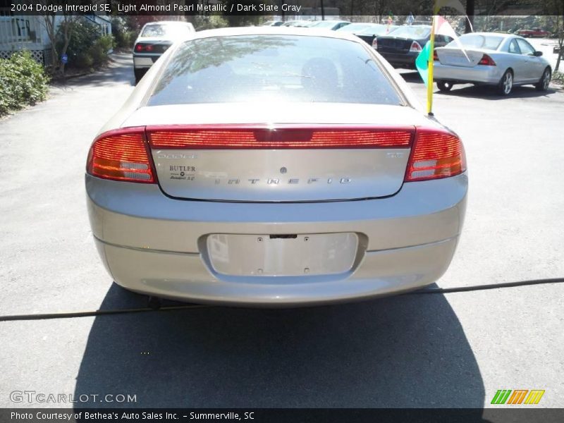 Light Almond Pearl Metallic / Dark Slate Gray 2004 Dodge Intrepid SE