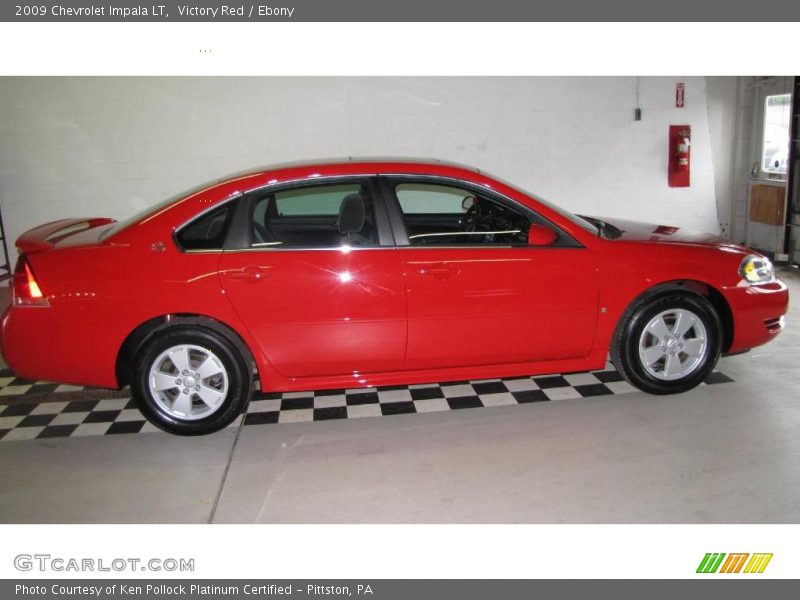 Victory Red / Ebony 2009 Chevrolet Impala LT