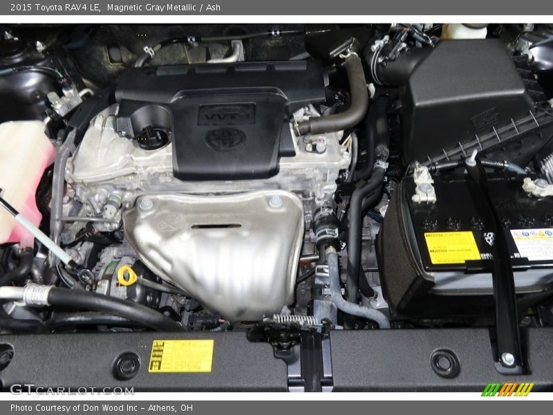 Magnetic Gray Metallic / Ash 2015 Toyota RAV4 LE