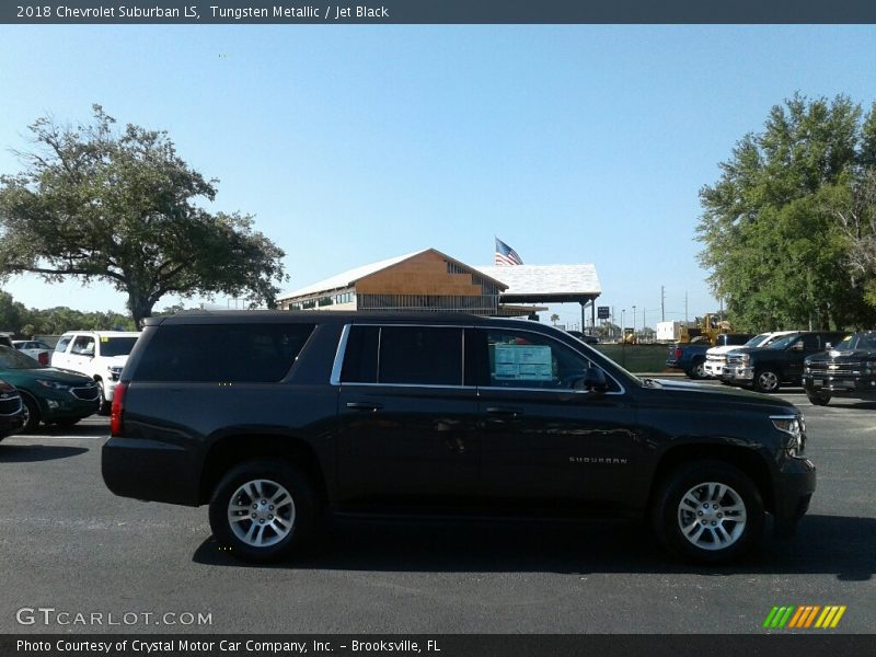 Tungsten Metallic / Jet Black 2018 Chevrolet Suburban LS