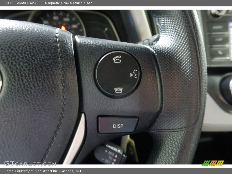 Magnetic Gray Metallic / Ash 2015 Toyota RAV4 LE