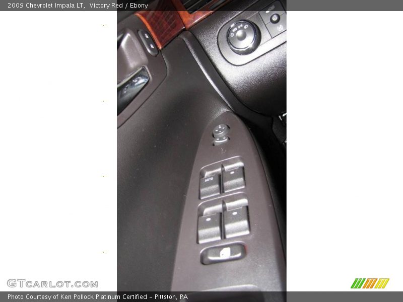 Victory Red / Ebony 2009 Chevrolet Impala LT