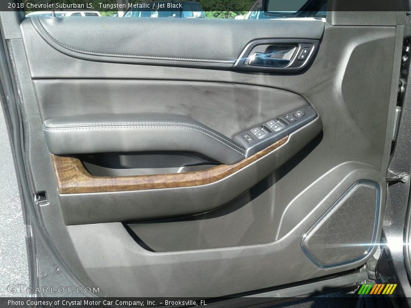 Tungsten Metallic / Jet Black 2018 Chevrolet Suburban LS