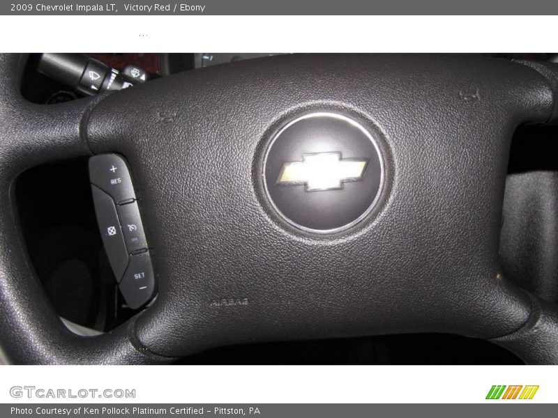 Victory Red / Ebony 2009 Chevrolet Impala LT