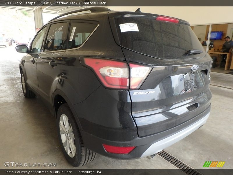 Shadow Black / Charcoal Black 2018 Ford Escape SEL 4WD