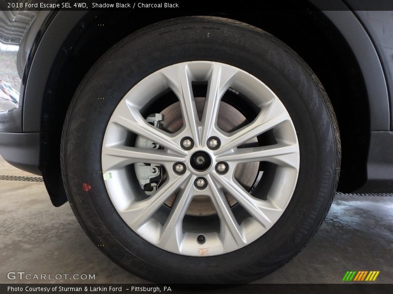 Shadow Black / Charcoal Black 2018 Ford Escape SEL 4WD