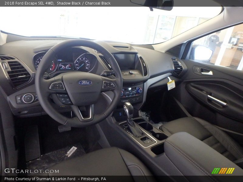 Shadow Black / Charcoal Black 2018 Ford Escape SEL 4WD