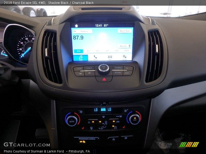 Shadow Black / Charcoal Black 2018 Ford Escape SEL 4WD