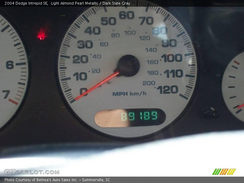 Light Almond Pearl Metallic / Dark Slate Gray 2004 Dodge Intrepid SE