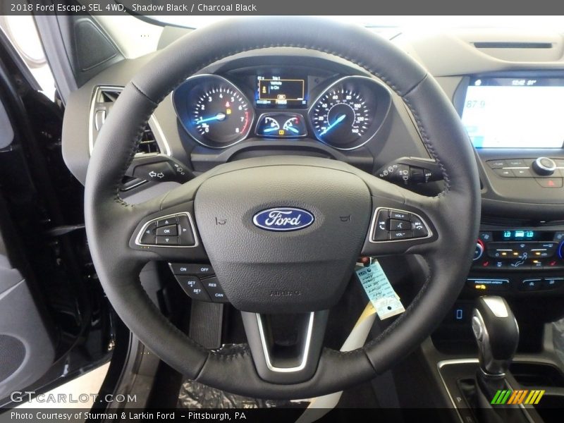 Shadow Black / Charcoal Black 2018 Ford Escape SEL 4WD