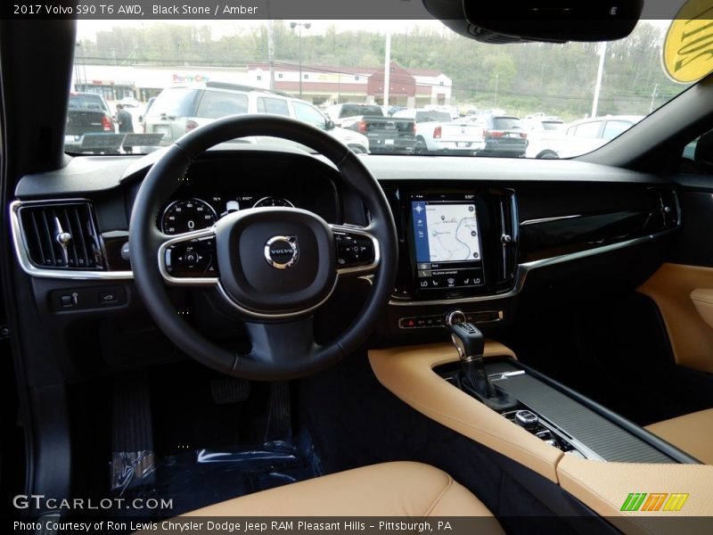 Black Stone / Amber 2017 Volvo S90 T6 AWD