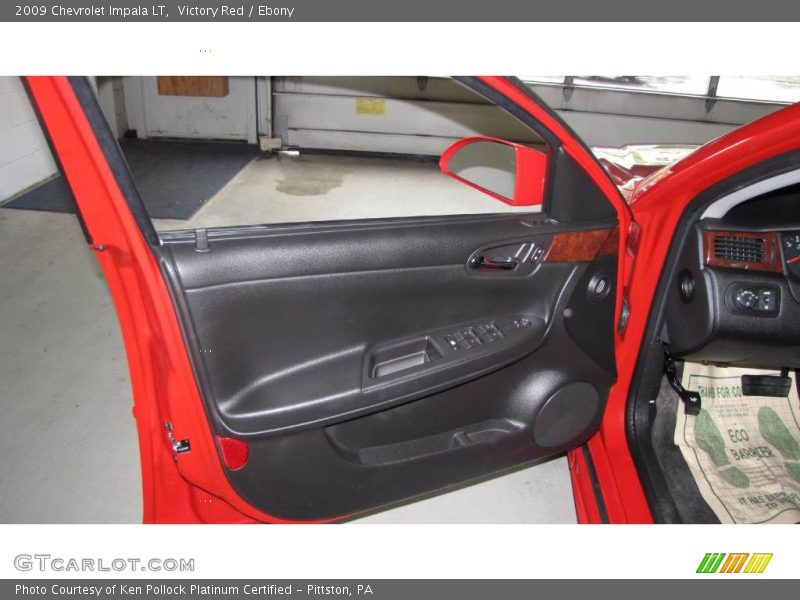 Victory Red / Ebony 2009 Chevrolet Impala LT
